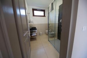 Koupelna v ubytování B&B” La Tezza”