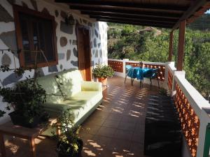 Balkón alebo terasa v ubytovaní Casa Shanti La Palma