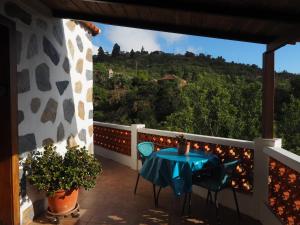 Balkón alebo terasa v ubytovaní Casa Shanti La Palma