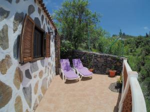 Vonkajšia záhrada v ubytovaní Casa Shanti La Palma