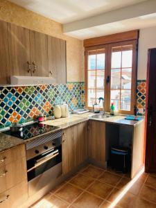 A kitchen or kitchenette at Casa San Sebastian