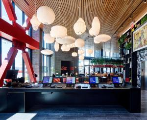 Nápoje v ubytování citizenM Seattle Pioneer Square