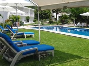 Bazén v ubytování Hotel Boutique Casa Bella nebo v jeho okolí