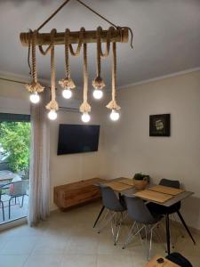 Część wypoczynkowa w obiekcie Elena apartment chalkidiki