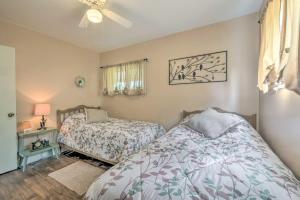 A bed or beds in a room at Ashtabula Home Near Walnut Beach and Eateries!
