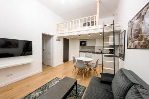 Kuchyňa alebo kuchynka v ubytovaní Native Apartments Paulińska 20 Superior