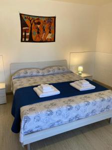 Кровать или кровати в номере Villa Viola