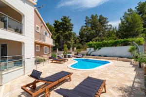 Bazén v ubytování Villa Milina Korcula nebo v jeho okolí