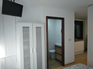 Telewizja i/lub zestaw kina domowego w obiekcie Céntrico Estudio