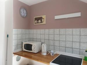 Kuchyň nebo kuchyňský kout v ubytování Albblick + 7 fotografií