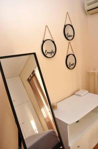 Posteľ alebo postele v izbe v ubytovaní Koukaki sunshine roof apartment