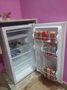 Køkken eller tekøkken på Vélox Motéis