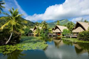 Swimmingpoolen hos eller tæt på Maitai Lapita Village Huahine