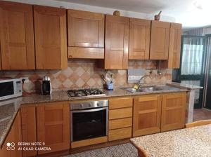 Dapur atau dapur kecil di Casa vacanze Lulù