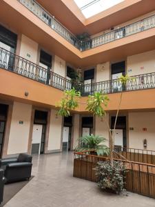 Balkón nebo terasa v ubytování Hotel Gomez de Celaya