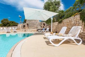 Bazén v ubytování Hotel Residence Miramare nebo v jeho okolí