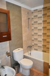 Koupelna v ubytování Apartamento zona playa de burriana con terraza