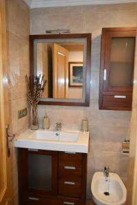 Koupelna v ubytování Apartamento zona playa de burriana con terraza