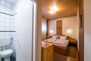 Kúpeľňa v ubytovaní Bonifert Vendégház