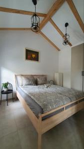 a bedroom with a large bed in a room at Apartment Ariela in Izola +12 photos