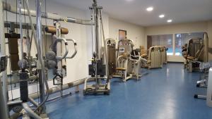 Fitness centrum a/nebo fitness zařízení v ubytování Appartement Grün-Weiß + 14 fotografií