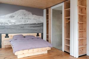 Postel nebo postele na pokoji v ubytování Appartement Traumblick