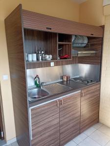 Dapur atau dapur kecil di Studios Tripiti