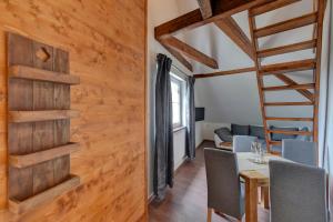 Posezení v ubytování Blatenský House 393 - Apartmá 3