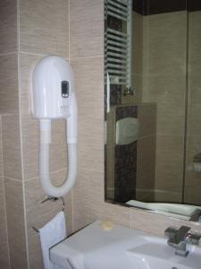Koupelna v ubytování Hotel Sydney