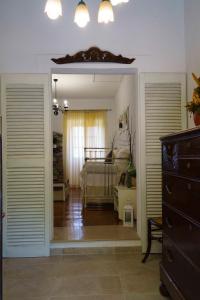 Posteľ alebo postele v izbe v ubytovaní Eleonas-Olive grove traditional holiday appartment