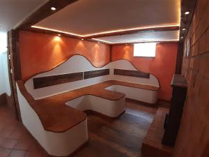 Posteľ alebo postele v izbe v ubytovaní Lachtalhütte