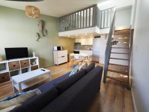 TV a/nebo společenská místnost v ubytování LENIE appartement reposant