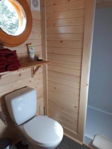 Koupelna v ubytování Au Pichet