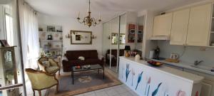 Kuchyňa alebo kuchynka v ubytovaní Studio Cabourg - Résidence Prince Albert