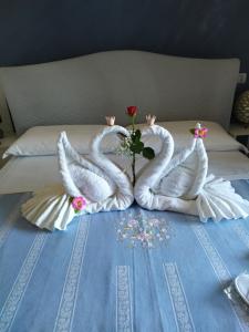 Postel nebo postele na pokoji v ubytování B&B Tiffany