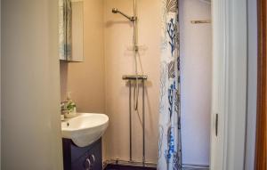 Lovely Home In Åryd With Kitchen的一间浴室
