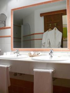 Posada San José tesisinde bir banyo