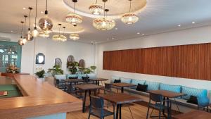 A seating area at Armonia