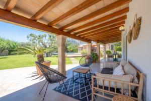 Zahrada ubytování Villa Joana La font By SunVillas Mallorca
