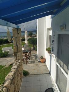 Balkón nebo terasa v ubytování Sunset Beach House Possidi