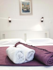Posteľ alebo postele v izbe v ubytovaní Relax and enjoy apartment Stobreč