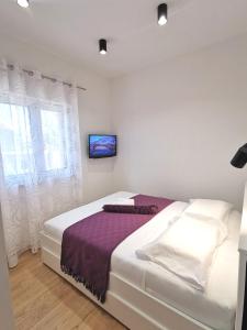 Posteľ alebo postele v izbe v ubytovaní Relax and enjoy apartment Stobreč