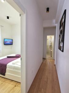 Posteľ alebo postele v izbe v ubytovaní Relax and enjoy apartment Stobreč