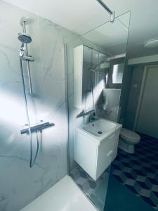 Kupaonica u objektu Apartma KAMNITNK