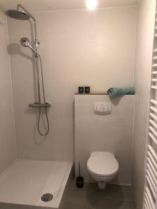 Um banheiro em Apartment Tälerblick 2