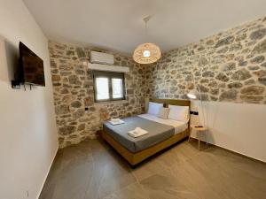 Postel nebo postele na pokoji v ubytování Ocean Bliss Villa, By Hellocrete
