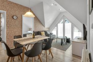 Posezení v ubytování Family Apartments Klínovec