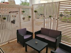 Posezení v ubytování Apartman Mira
