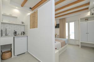 Küche/Küchenzeile in der Unterkunft Elite Suites Naxos