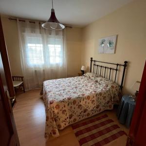 Postel nebo postele na pokoji v ubytování Casa La Hayuela Molleda